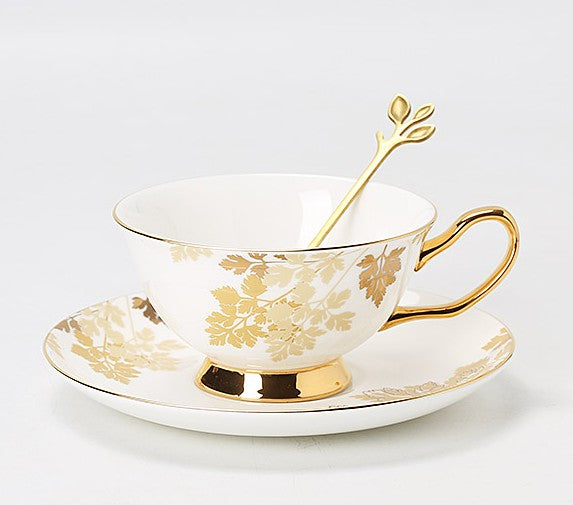Beautiful British Tea Cups, Traditional English Tea Cup and Saucer, Porcelain Tea Cup Saucer Set, Elegant Ceramic Coffee Cups