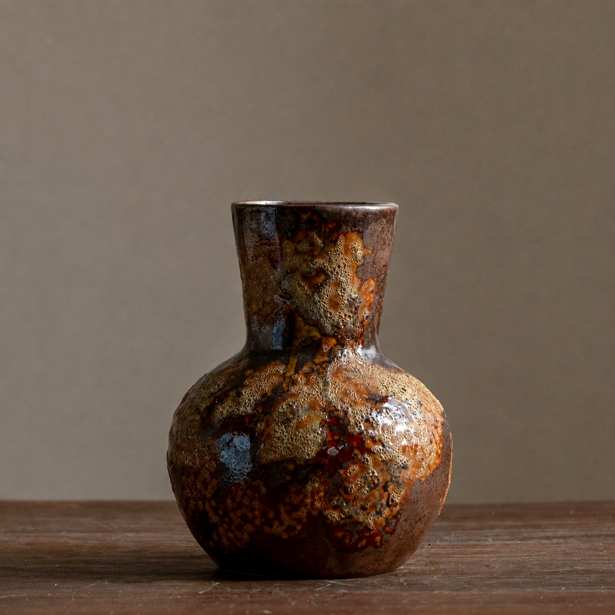 Rough ceramic wabi sabi vase style D product image